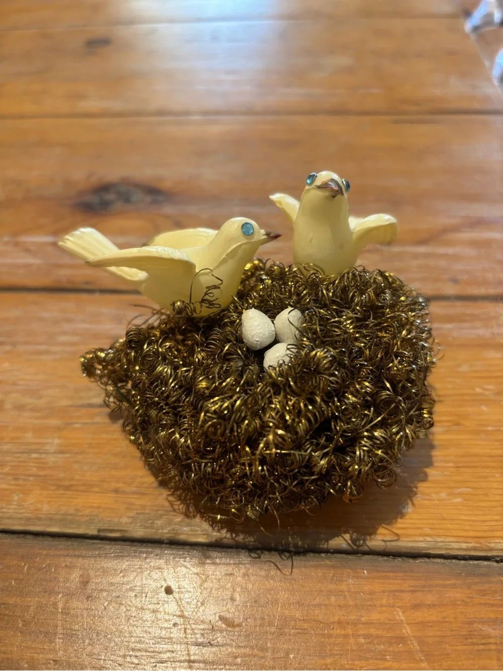 Vintage Bird Nest Decoration